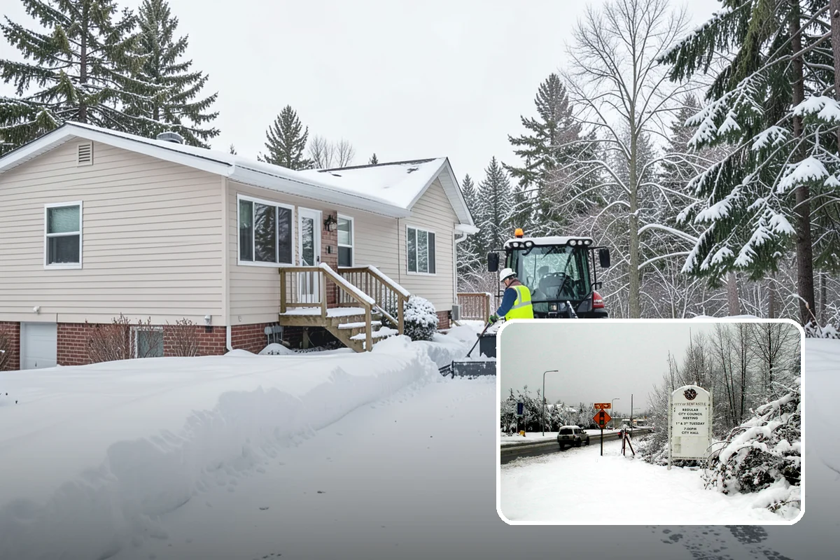 One-Time Snow Removal in Newcastle, King County, WA - No seasonal commitment or off-season charges