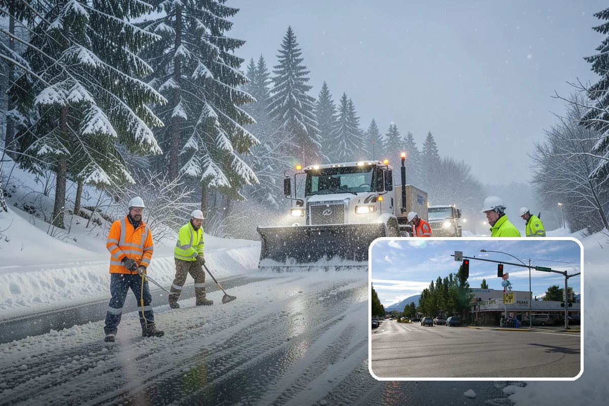 One-Time Snow Removal in North Bend, King County, WA - No seasonal commitment or off-season charges