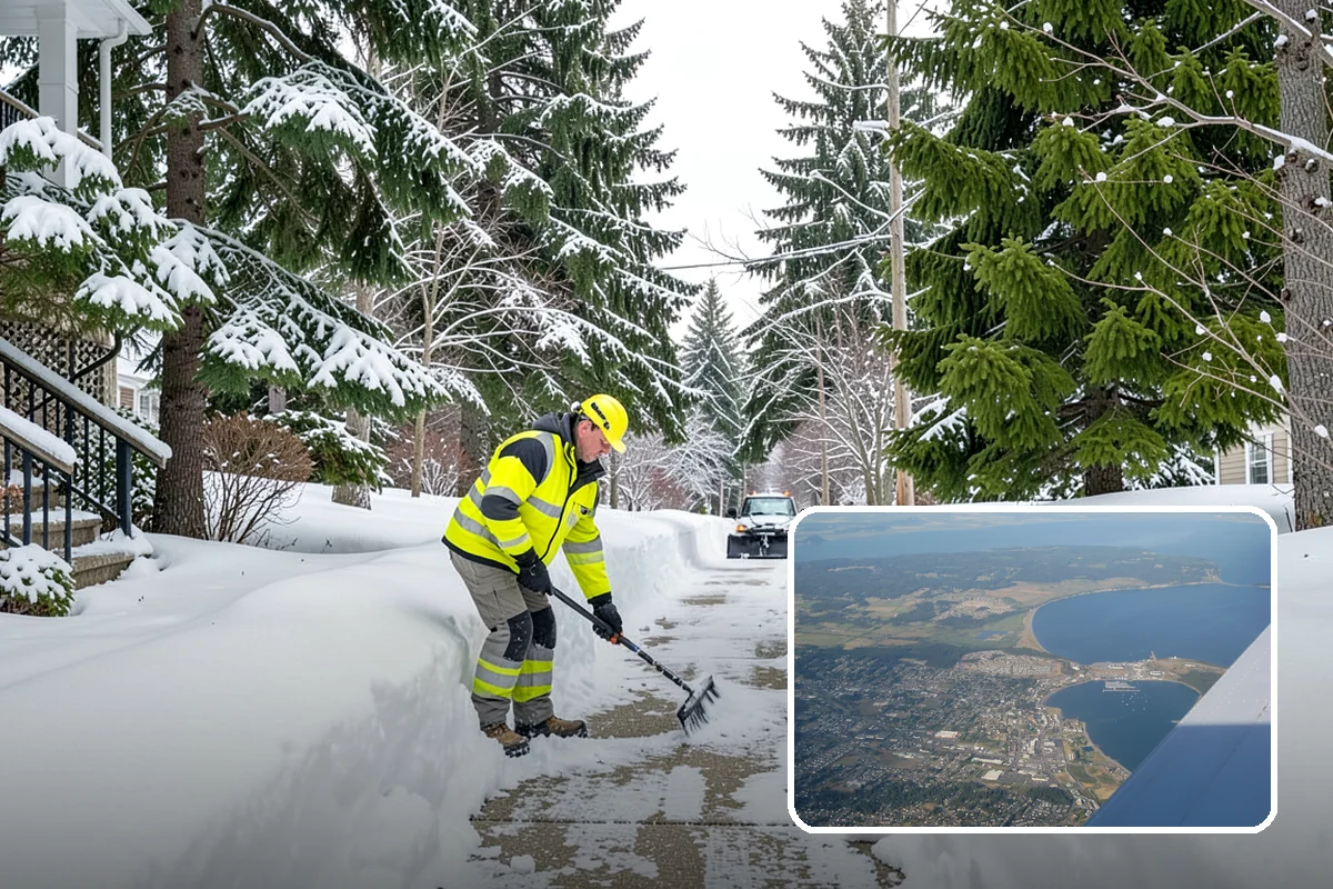 One-Time Snow Removal in Oak Harbor, Island County, WA - No seasonal commitment or off-season charges