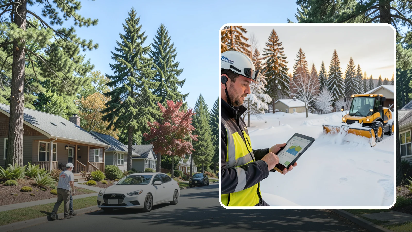 One-Time Snow Removal in Orting, Pierce County, WA - A single, no-commitment clearing call for the one or two snow events that actually reach Western Washington's lowlands each...