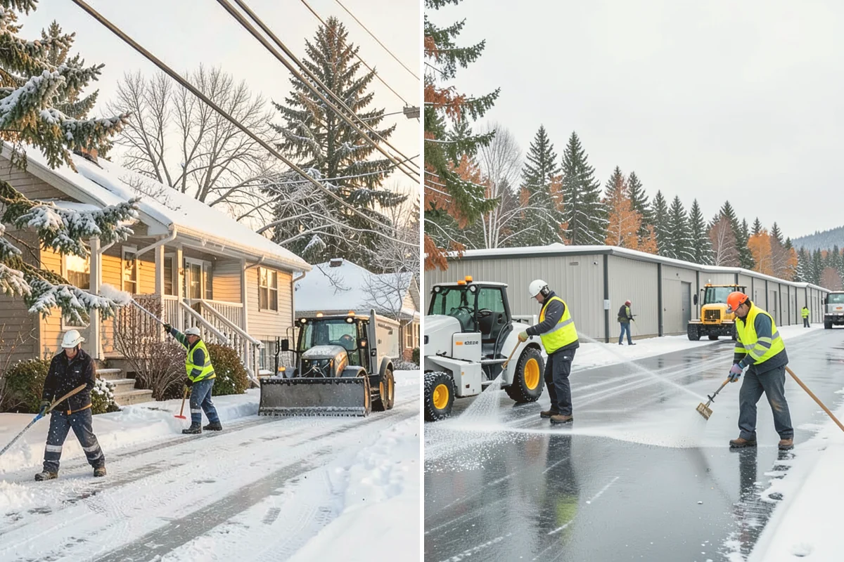 One-Time Snow Removal in Sammamish, King County, WA - Call or book online once snow is forecast or already on the ground