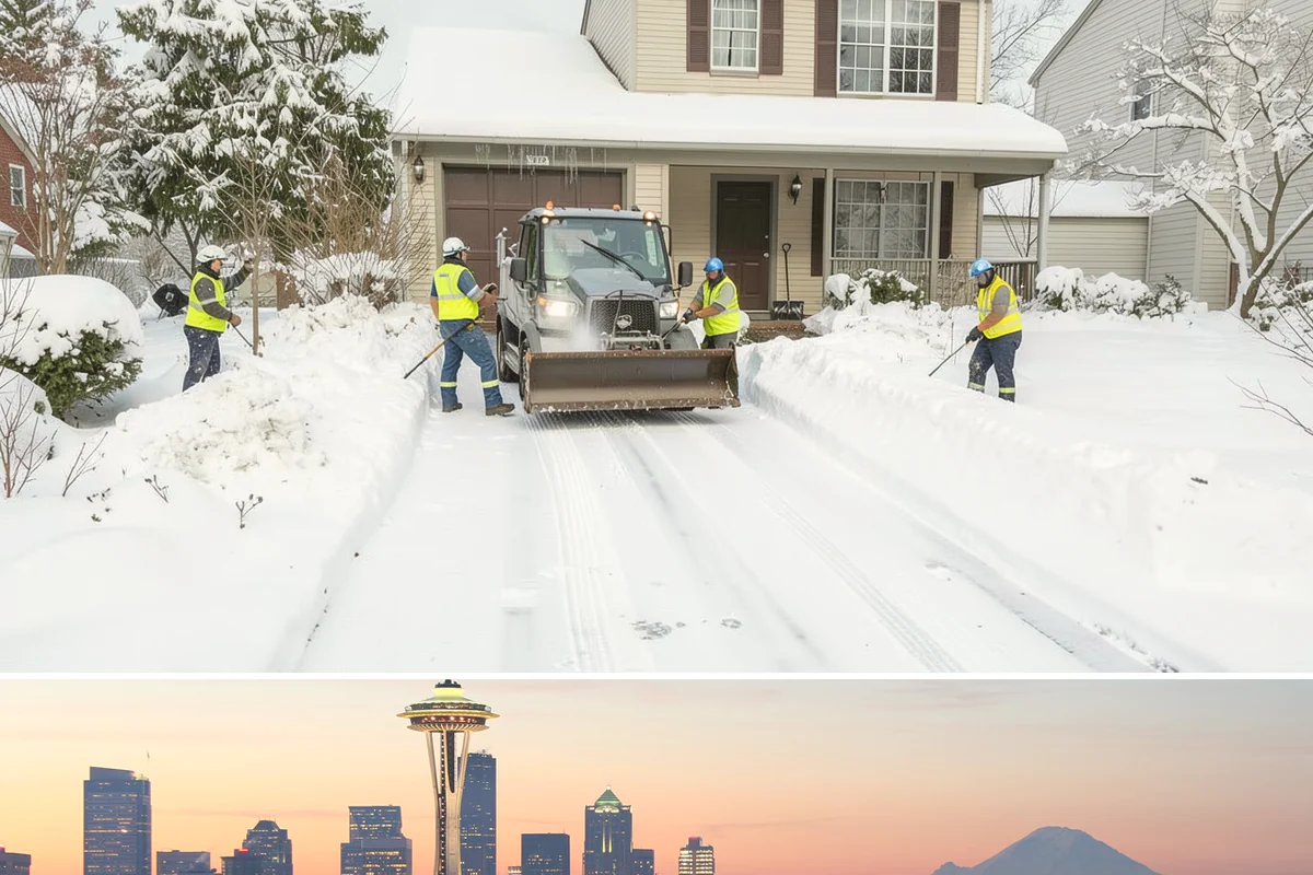 One-Time Snow Removal in Seattle, King County, WA - Best booked reactively from late November through February, when the rare Western Washington snow event or overnight freeze...