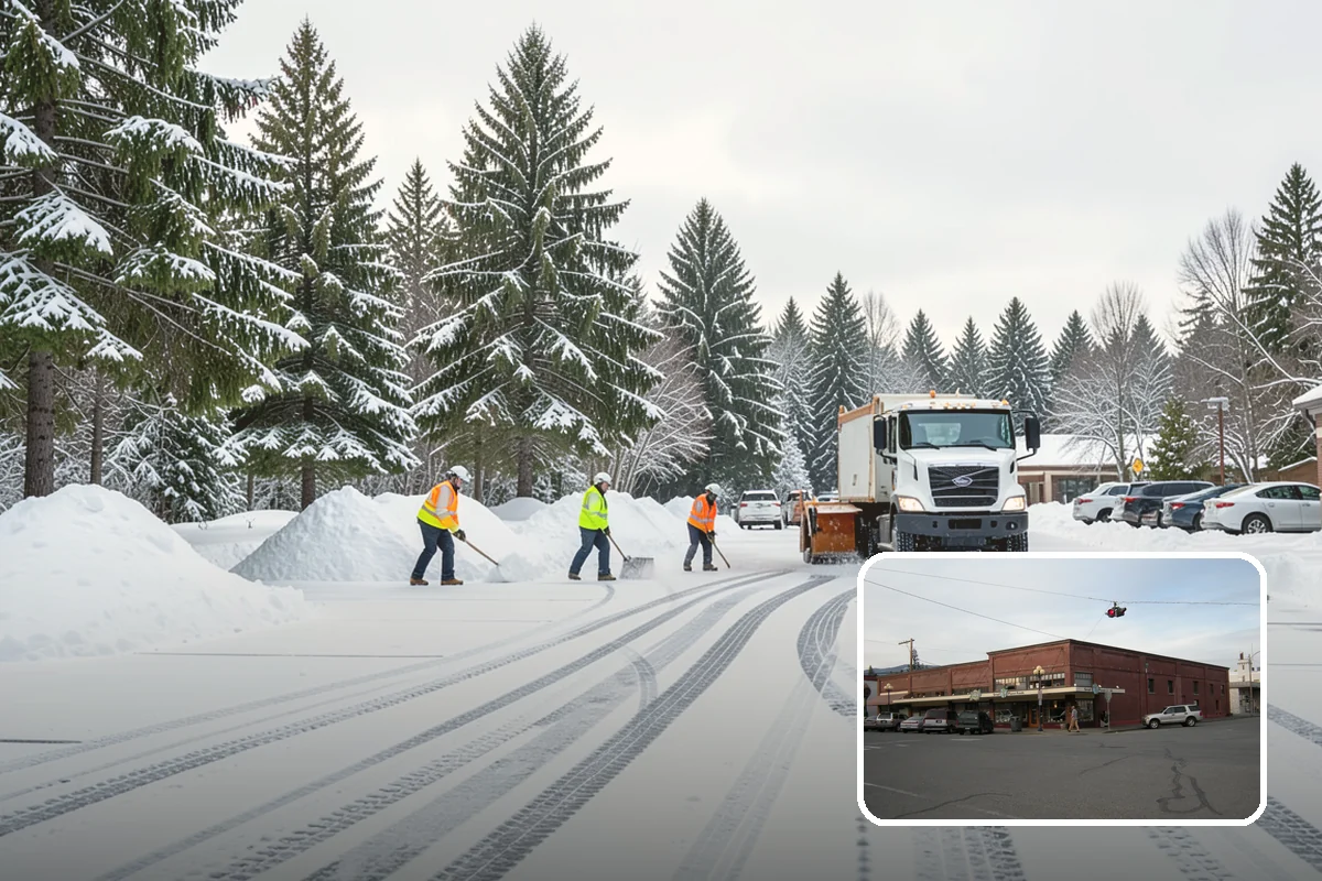 One-Time Snow Removal in Sedro-Woolley, Skagit County, WA - No seasonal commitment or off-season charges