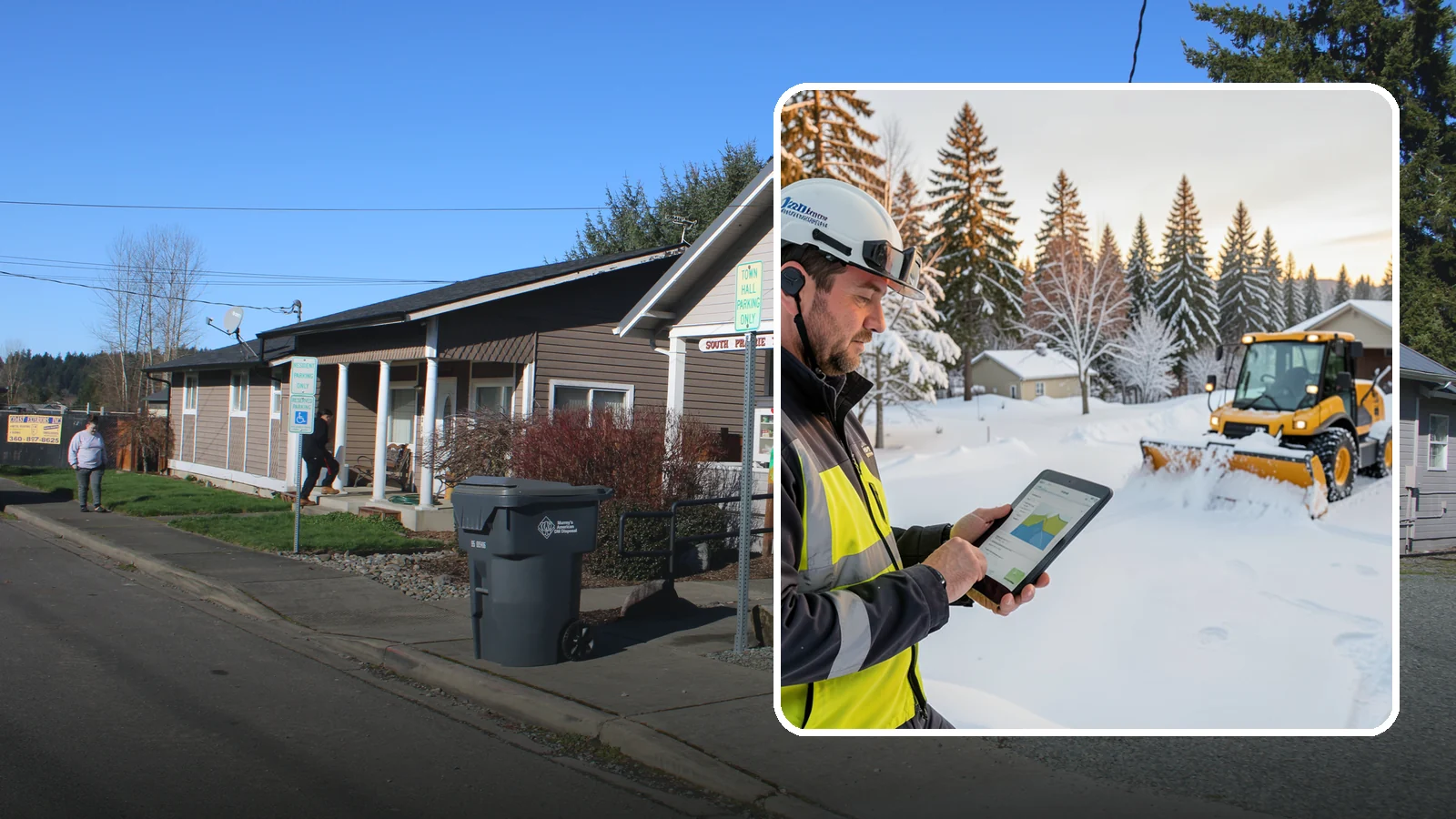 One-Time Snow Removal in South Prairie, Pierce County, WA - A single, no-commitment clearing call for the one or two snow events that actually reach Western Washington's lowlands each...