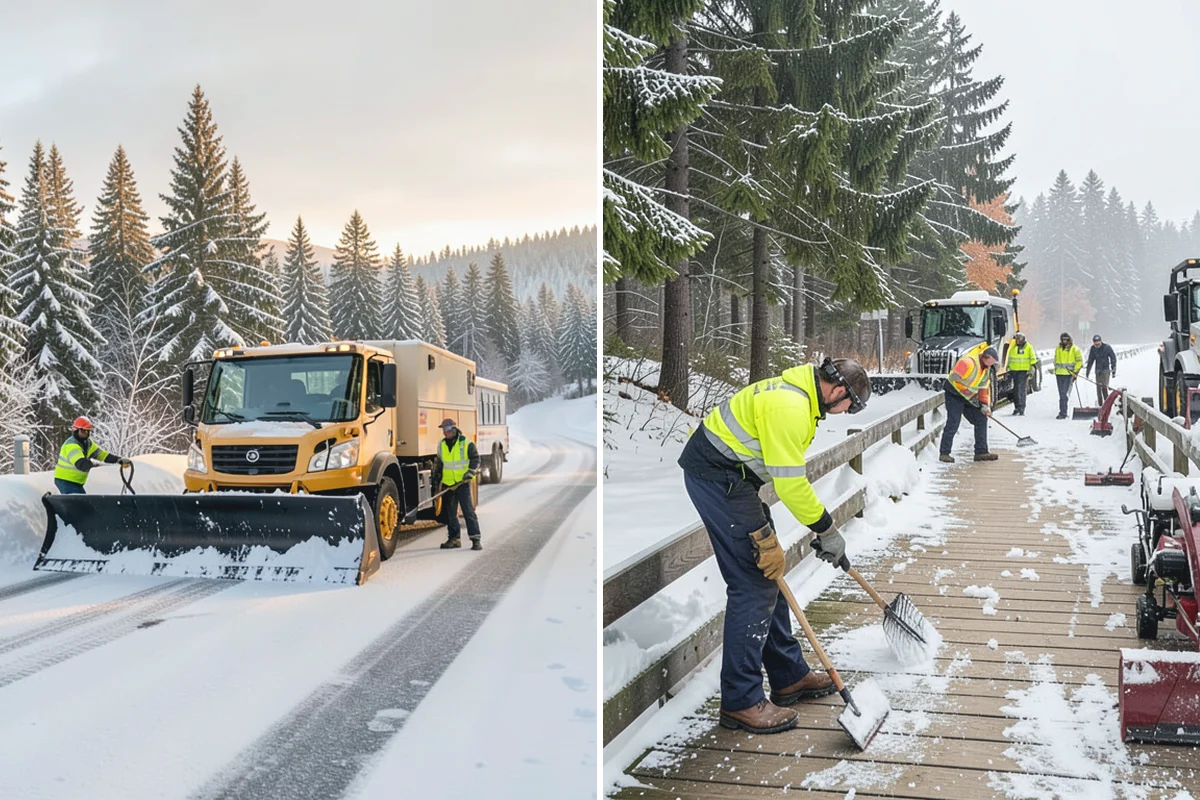 One-Time Snow Removal in South Prairie, Pierce County, WA - Call or book online once snow is forecast or already on the ground