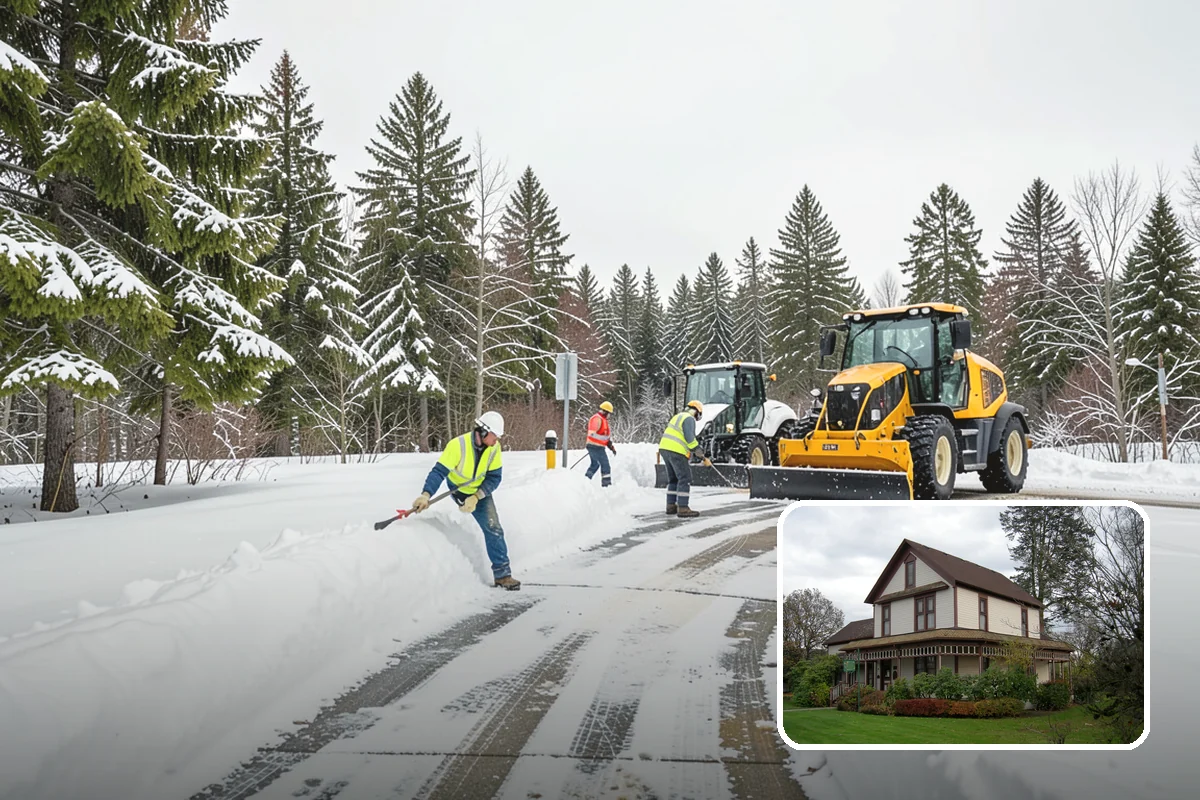 One-Time Snow Removal in Sumner, Pierce County, WA - No seasonal commitment or off-season charges