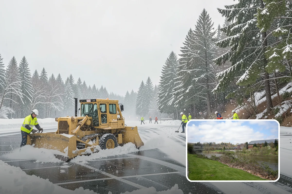 One-Time Snow Removal in Tukwila, King County, WA - No seasonal commitment or off-season charges