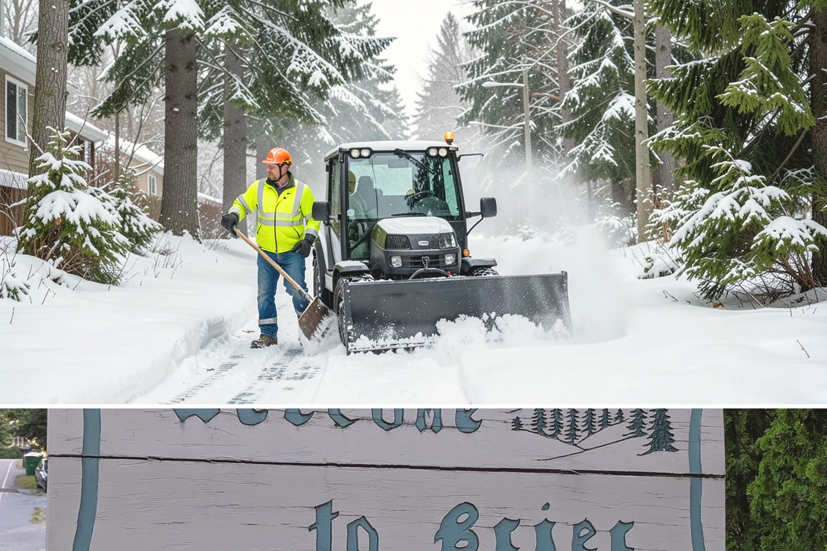Outdoor Seating Clearing in Brier, Snohomish County, WA - Cleared on demand after snowfall whenever mild spells let outdoor dining resume during winter.