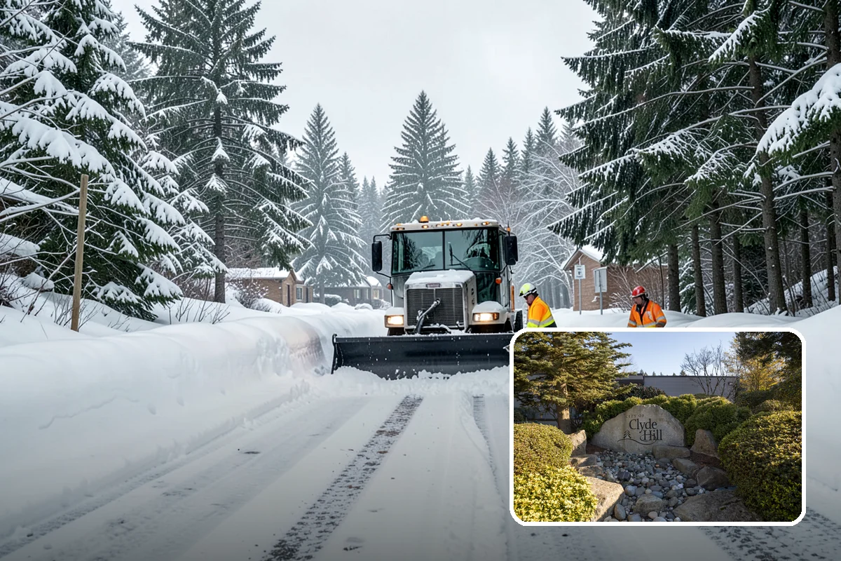 Outdoor Seating Clearing in Clyde Hill, King County, WA - Restores usable outdoor seating faster after storms