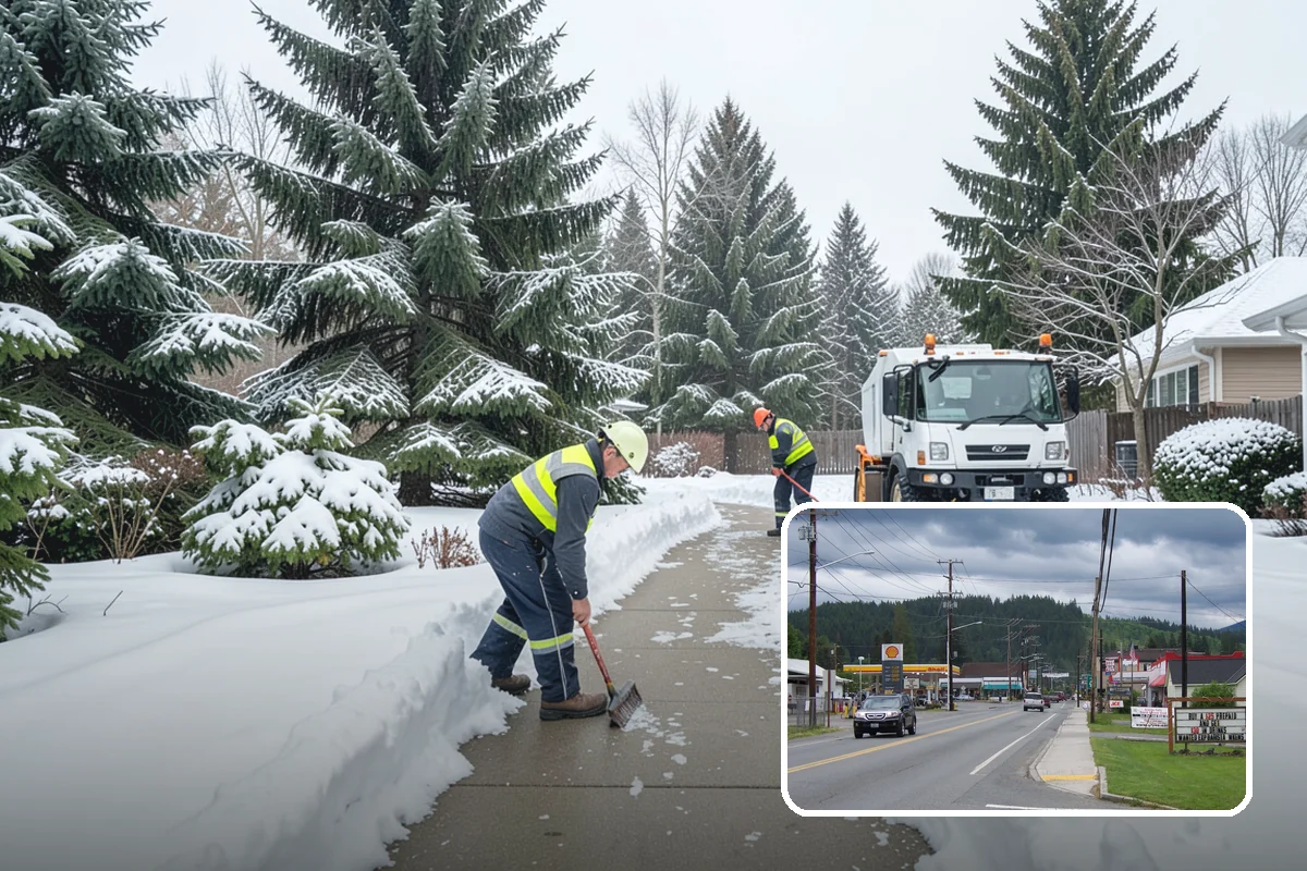 Outdoor Seating Clearing in Granite Falls, Snohomish County, WA - Restores usable outdoor seating faster after storms