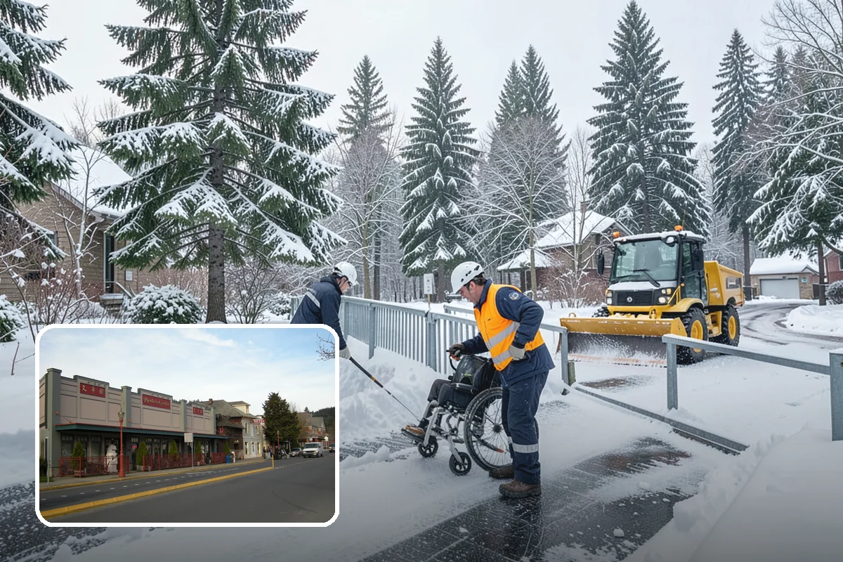 Outdoor Seating Clearing in Issaquah, King County, WA - Restores usable outdoor seating faster after storms
