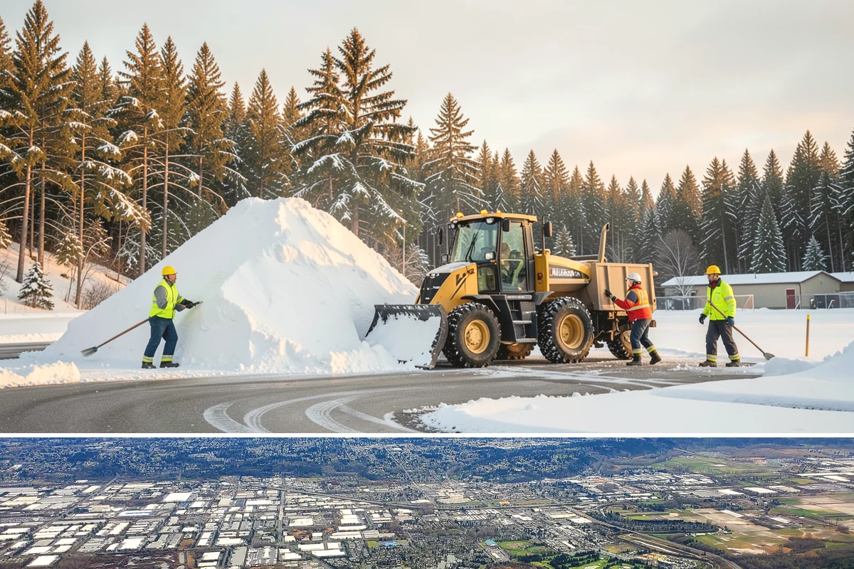 Outdoor Seating Clearing in Kent, King County, WA - Cleared on demand after snowfall whenever mild spells let outdoor dining resume during winter.