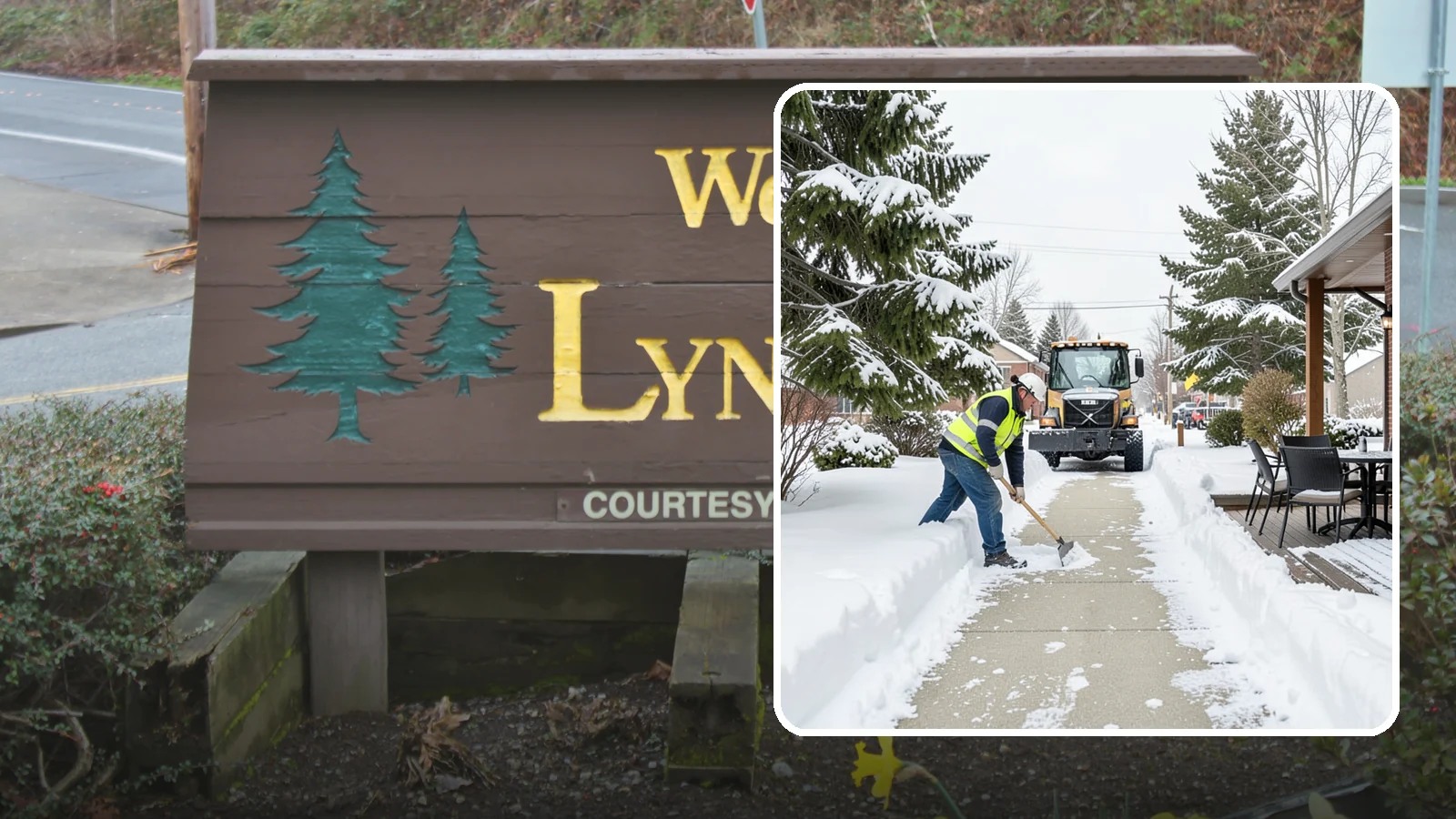 Outdoor Seating Clearing in Lynnwood, Snohomish County, WA - We clear patios, decks, and outdoor dining areas so businesses can reopen seating quickly after Western Washington snow.