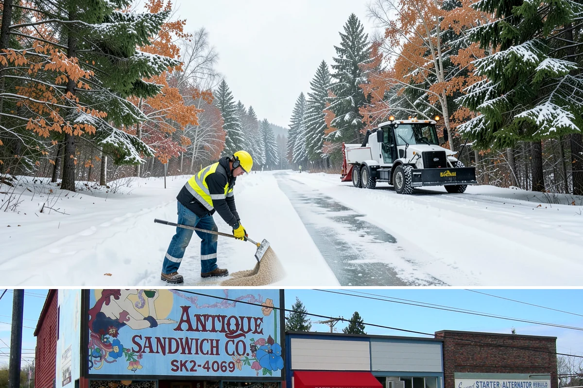 Outdoor Seating Clearing in Ruston, Pierce County, WA - Cleared on demand after snowfall whenever mild spells let outdoor dining resume during winter.