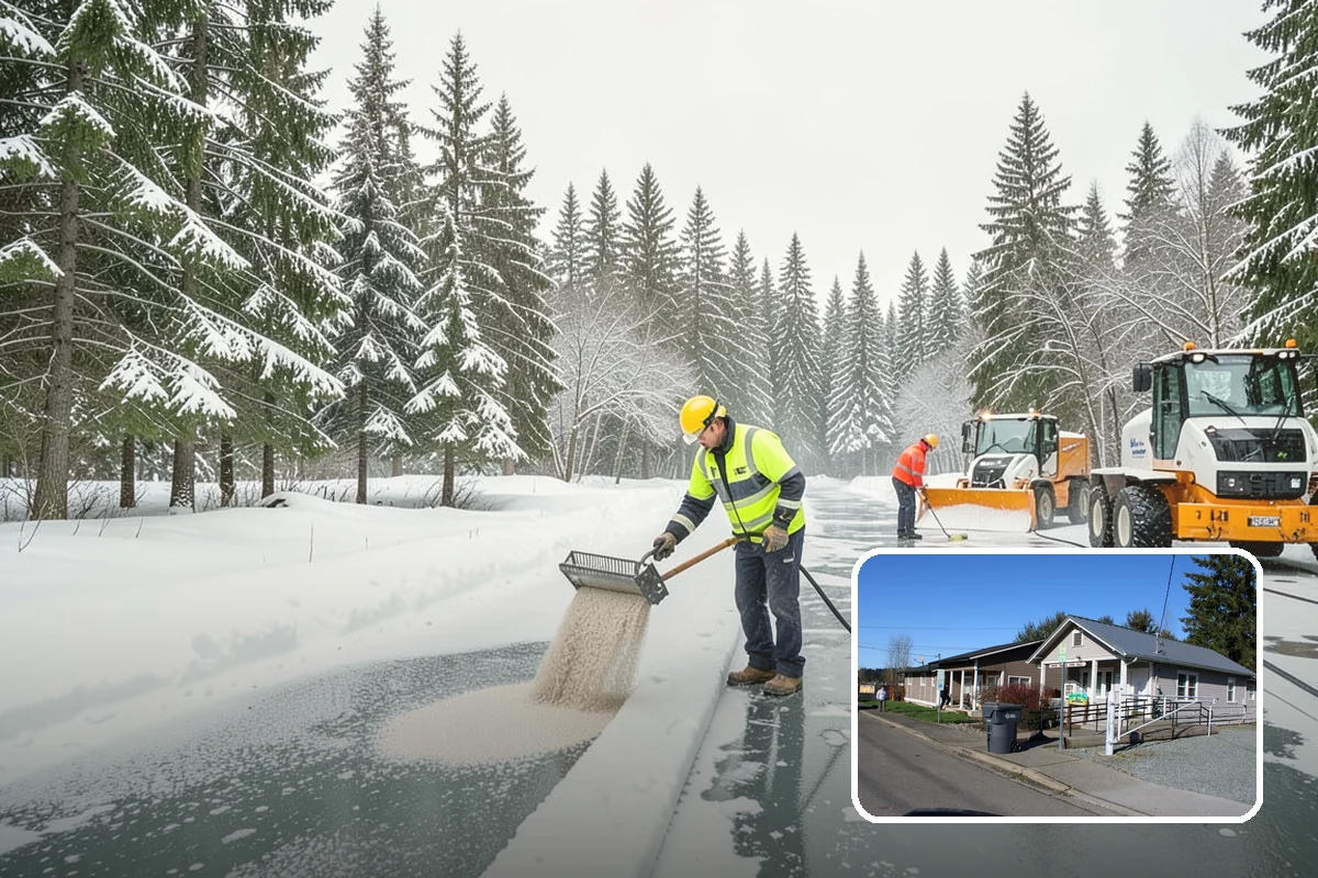 Outdoor Seating Clearing in South Prairie, Pierce County, WA - Restores usable outdoor seating faster after storms