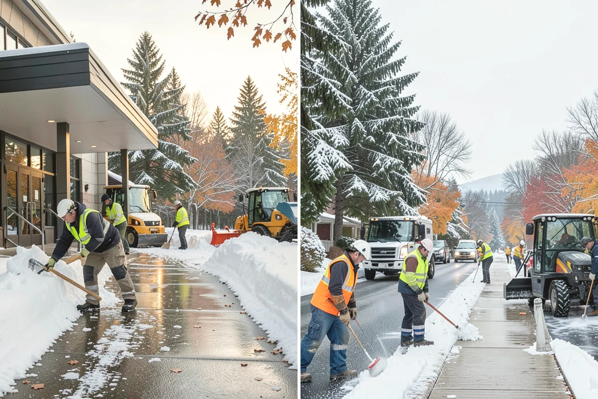 Overnight Snow Removal in Anacortes, Skagit County, WA - Confirm your morning open time and priority zones