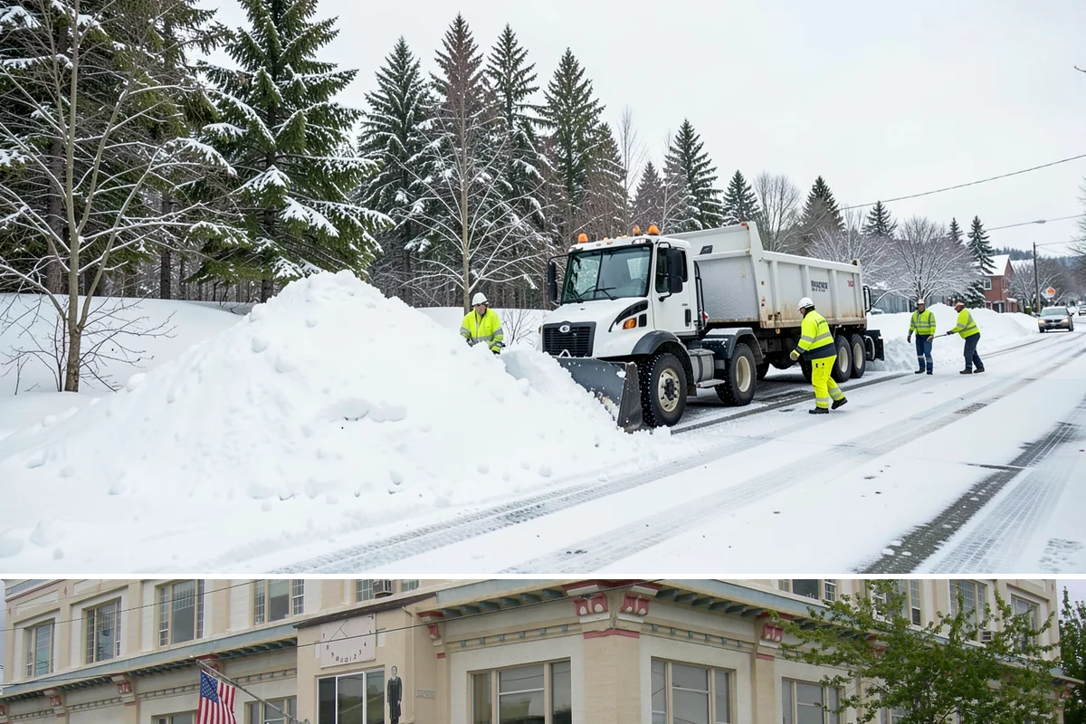 Overnight Snow Removal in Anacortes, Skagit County, WA - Overnight service is in highest demand through the peak snow months of December, January, and February.