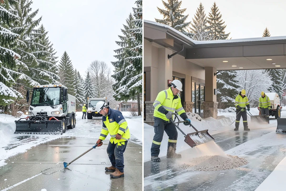 Overnight Snow Removal in Beaux Arts Village, King County, WA - Confirm your morning open time and priority zones