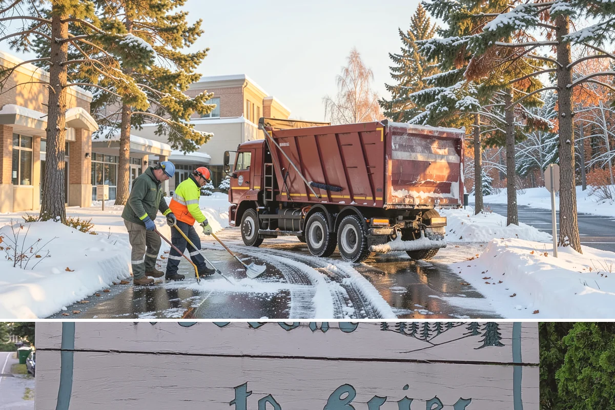 Overnight Snow Removal in Brier, Snohomish County, WA - Overnight service is in highest demand through the peak snow months of December, January, and February.