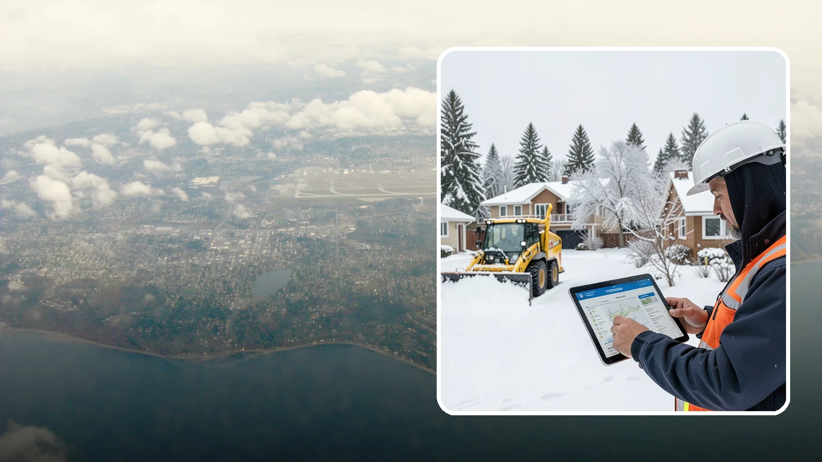 Overnight Snow Removal in Burien, King County, WA - We clear your property overnight so it is ready and safe before staff, tenants, or customers arrive in the morning.