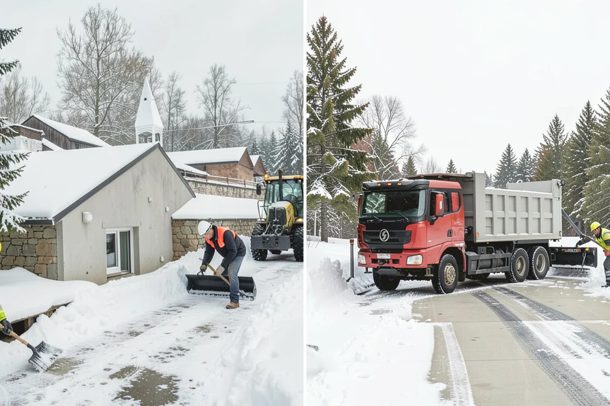 Overnight Snow Removal in Carnation, King County, WA - Confirm your morning open time and priority zones