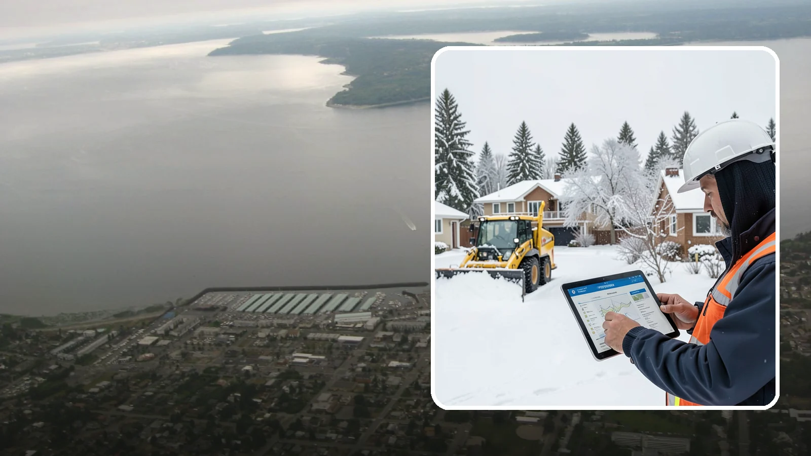 Overnight Snow Removal in Des Moines, King County, WA - We clear your property overnight so it is ready and safe before staff, tenants, or customers arrive in the morning.
