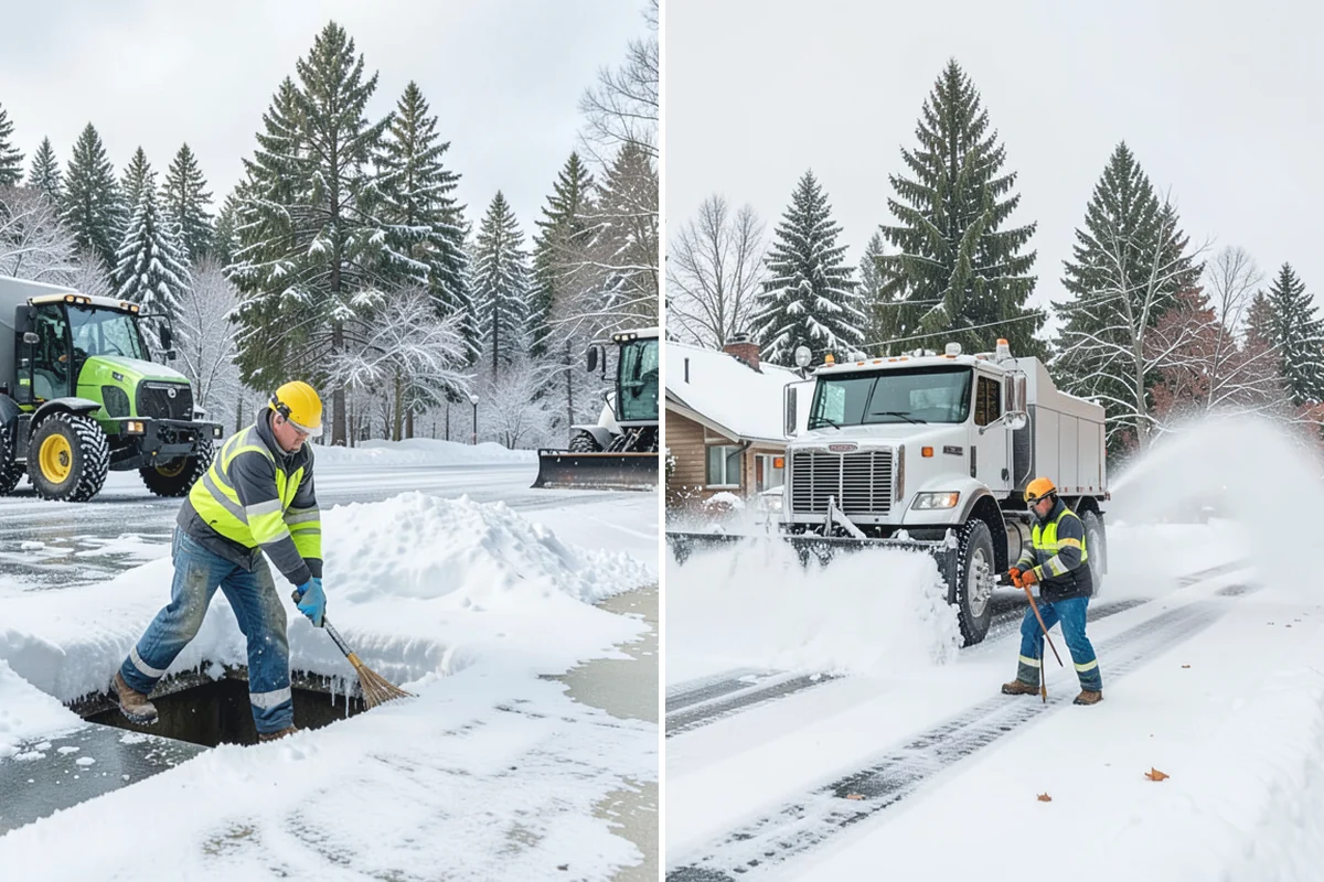 Overnight Snow Removal in Des Moines, King County, WA - Confirm your morning open time and priority zones