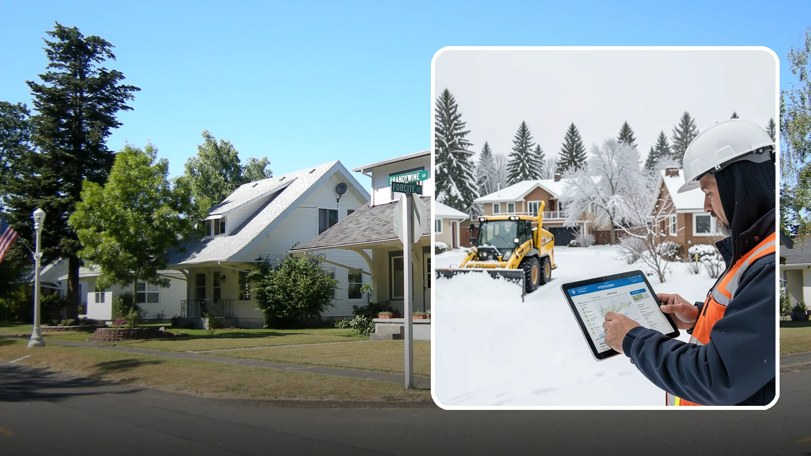 Overnight Snow Removal in DuPont, Pierce County, WA - We clear your property overnight so it is ready and safe before staff, tenants, or customers arrive in the morning.