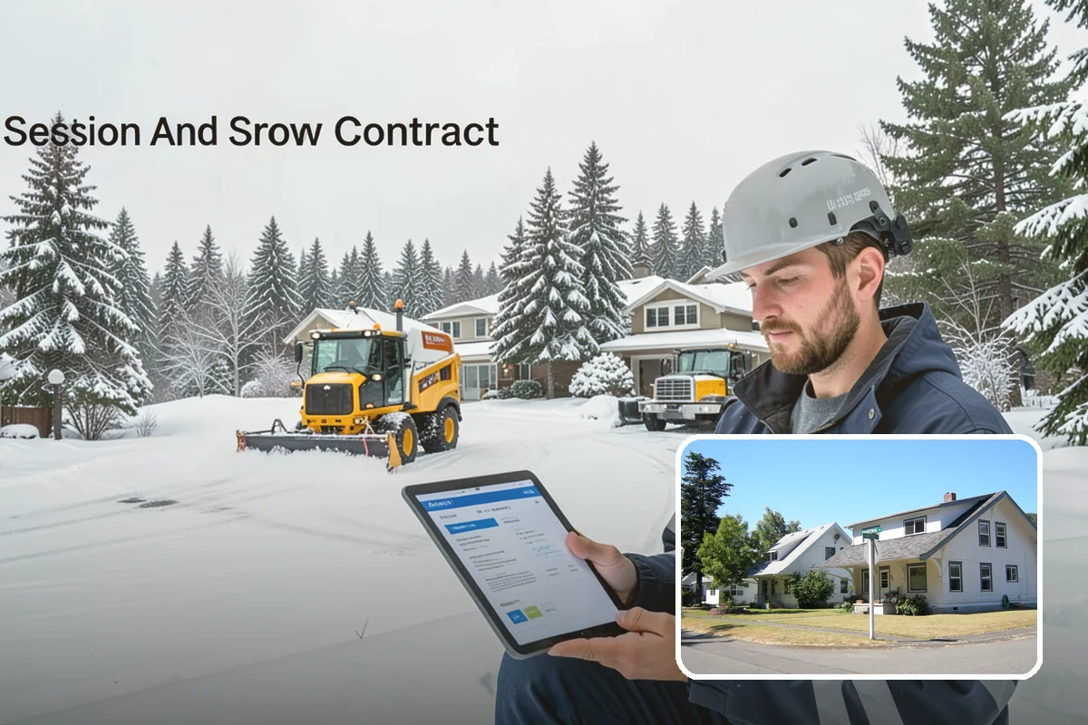Overnight Snow Removal in DuPont, Pierce County, WA - Property ready before the morning arrival