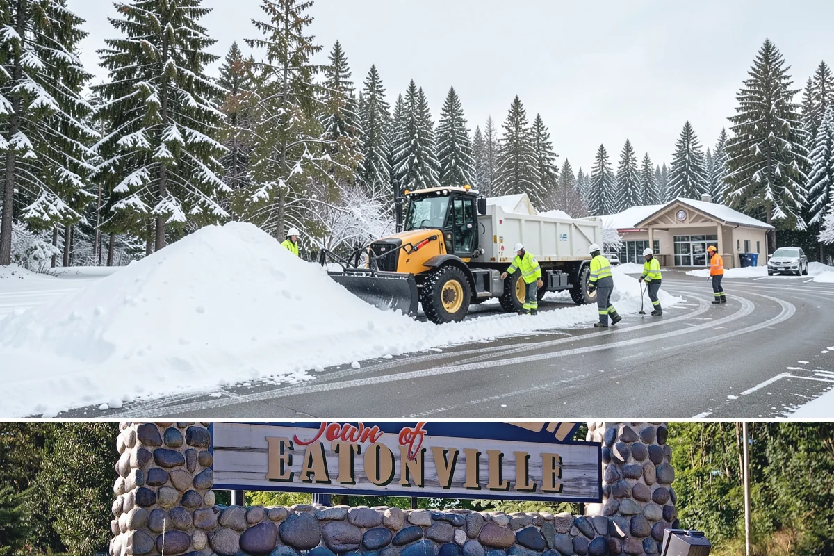 Overnight Snow Removal in Eatonville, Pierce County, WA - Overnight service is in highest demand through the peak snow months of December, January, and February.