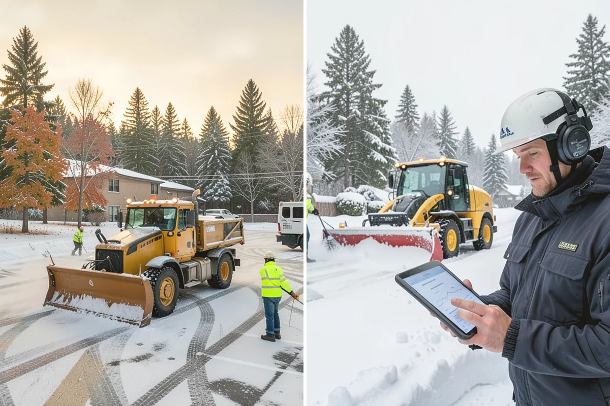 Overnight Snow Removal in Edgewood, Pierce County, WA - Confirm your morning open time and priority zones