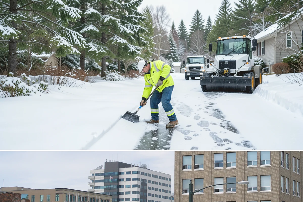 Overnight Snow Removal in Everett, Snohomish County, WA - Overnight service is in highest demand through the peak snow months of December, January, and February.