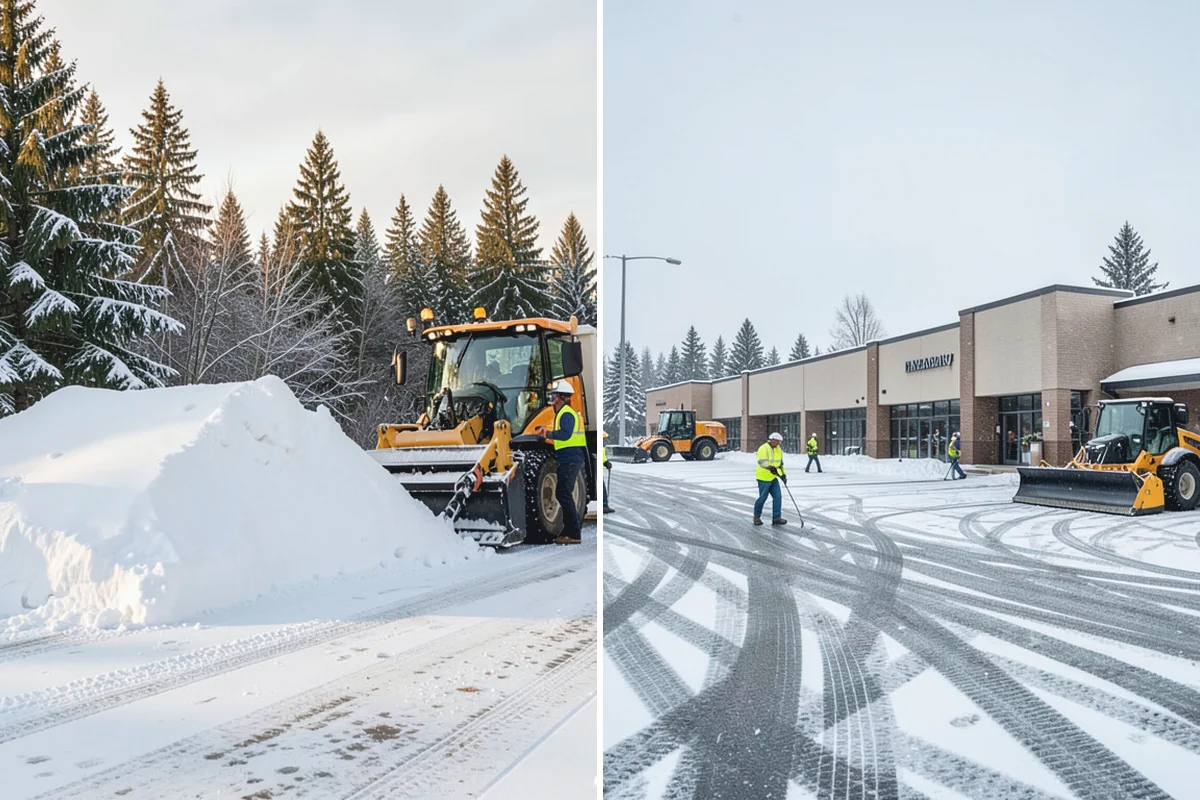 Overnight Snow Removal in Granite Falls, Snohomish County, WA - Confirm your morning open time and priority zones