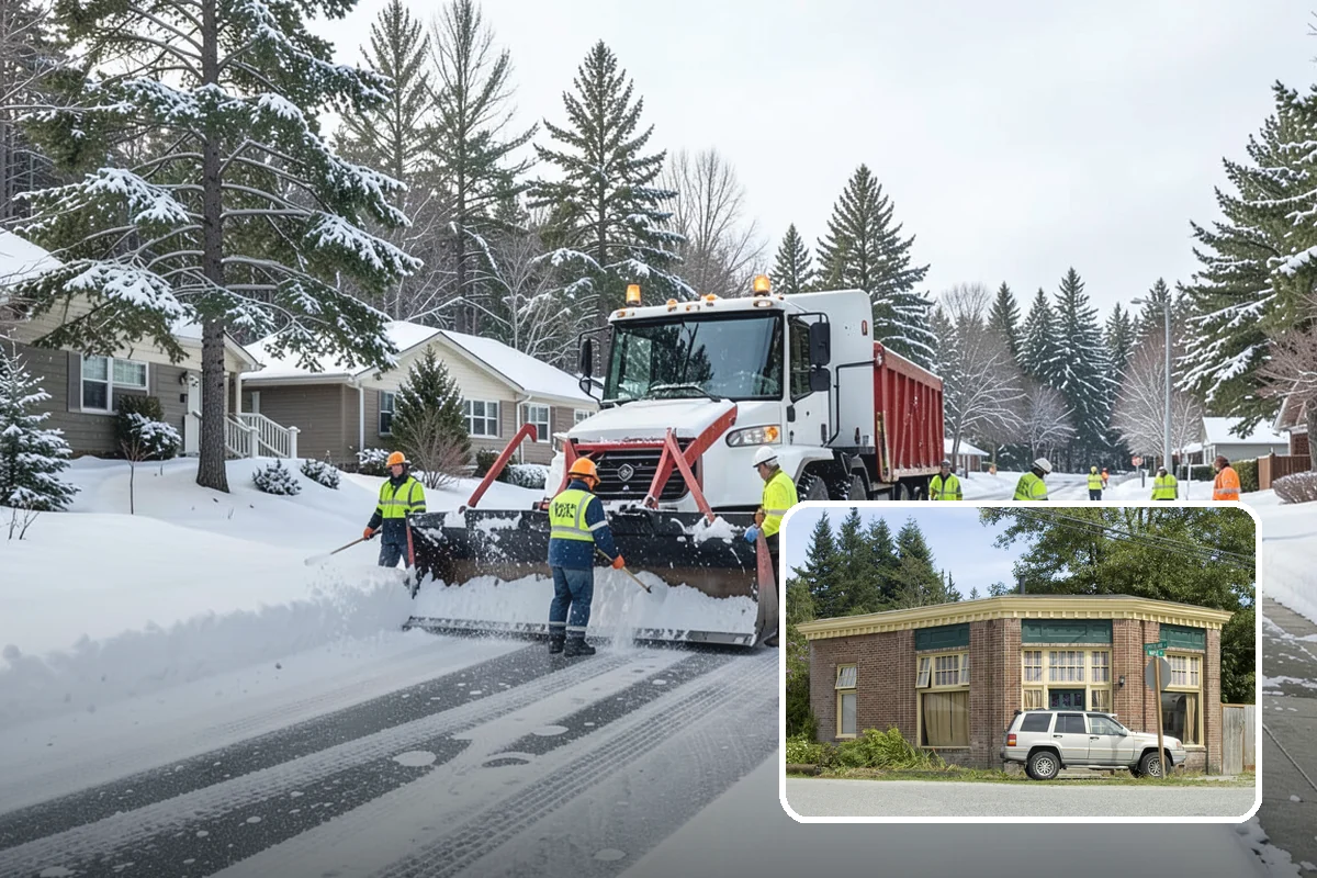 Overnight Snow Removal in Hamilton, Skagit County, WA - Property ready before the morning arrival