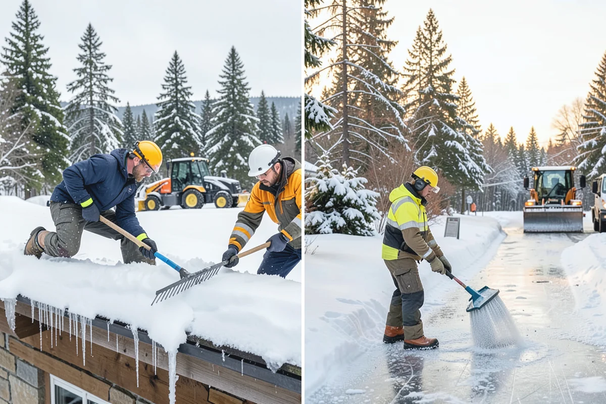 Overnight Snow Removal in Hamilton, Skagit County, WA - Confirm your morning open time and priority zones