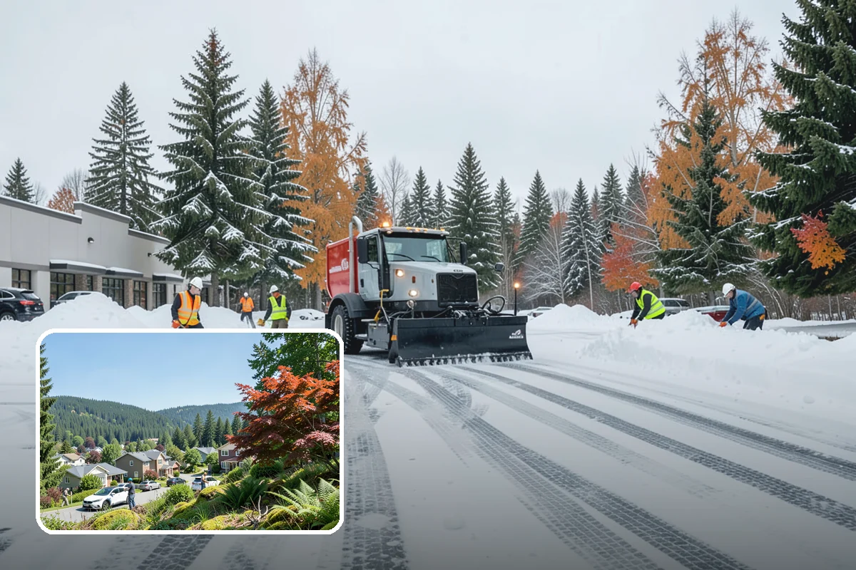 Overnight Snow Removal in Index, Snohomish County, WA - Property ready before the morning arrival