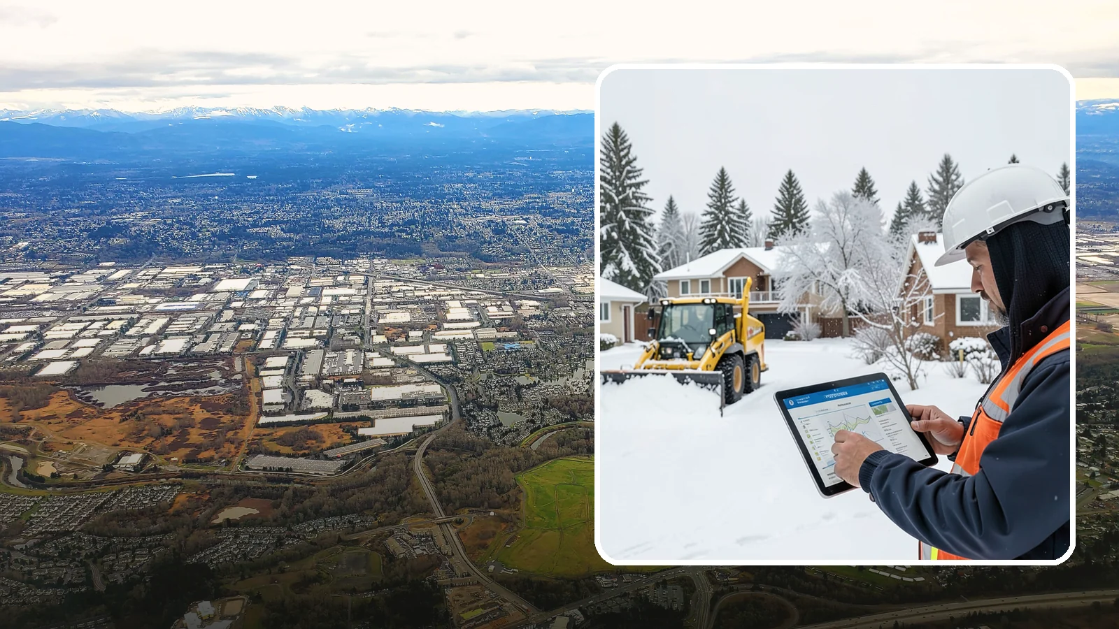 Overnight Snow Removal in Kent, King County, WA - We clear your property overnight so it is ready and safe before staff, tenants, or customers arrive in the morning.