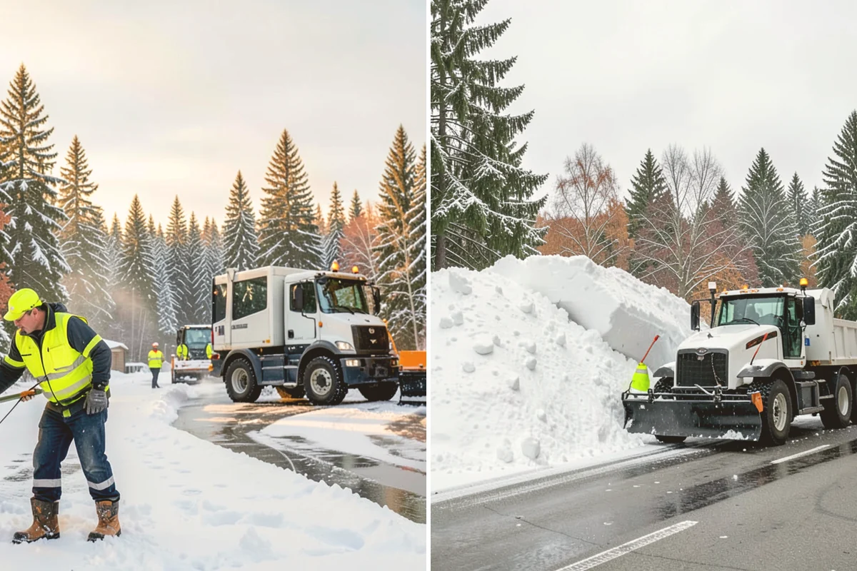 Overnight Snow Removal in Kent, King County, WA - Confirm your morning open time and priority zones