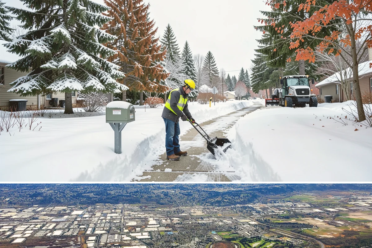 Overnight Snow Removal in Kent, King County, WA - Overnight service is in highest demand through the peak snow months of December, January, and February.