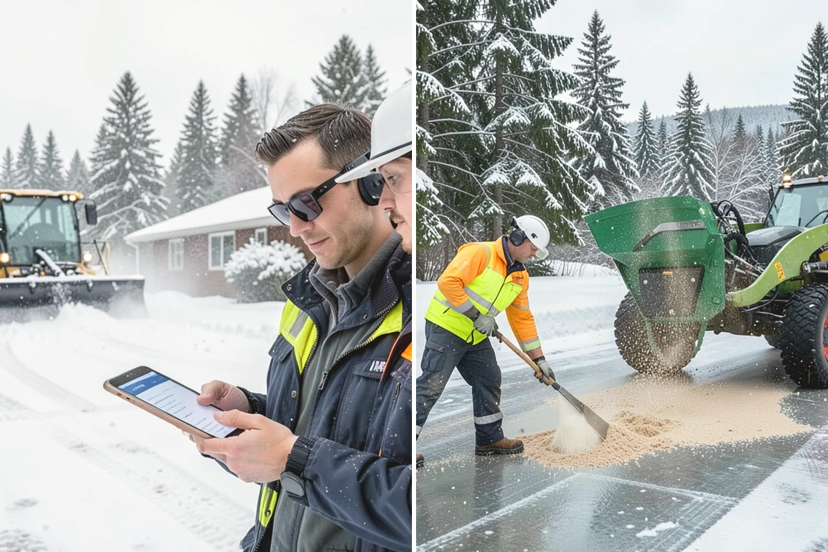 Overnight Snow Removal in La Conner, Skagit County, WA - Confirm your morning open time and priority zones