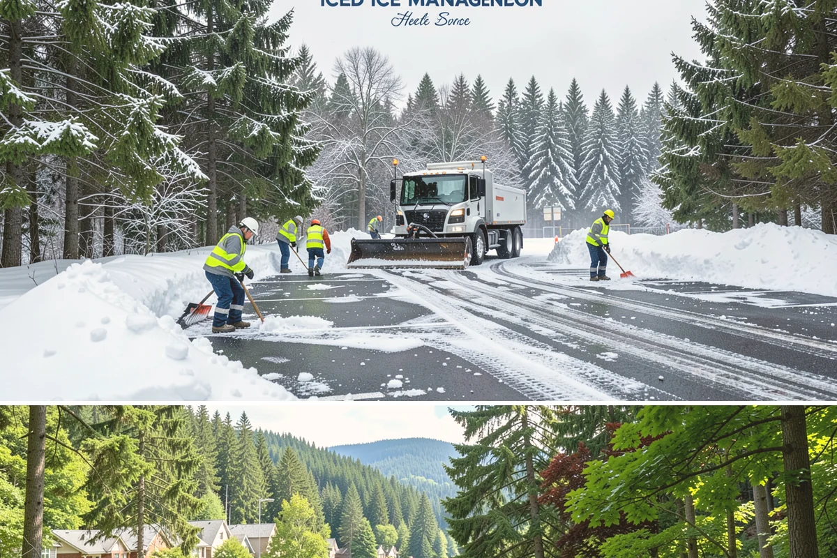 Overnight Snow Removal in Lake Forest Park, King County, WA - Overnight service is in highest demand through the peak snow months of December, January, and February.