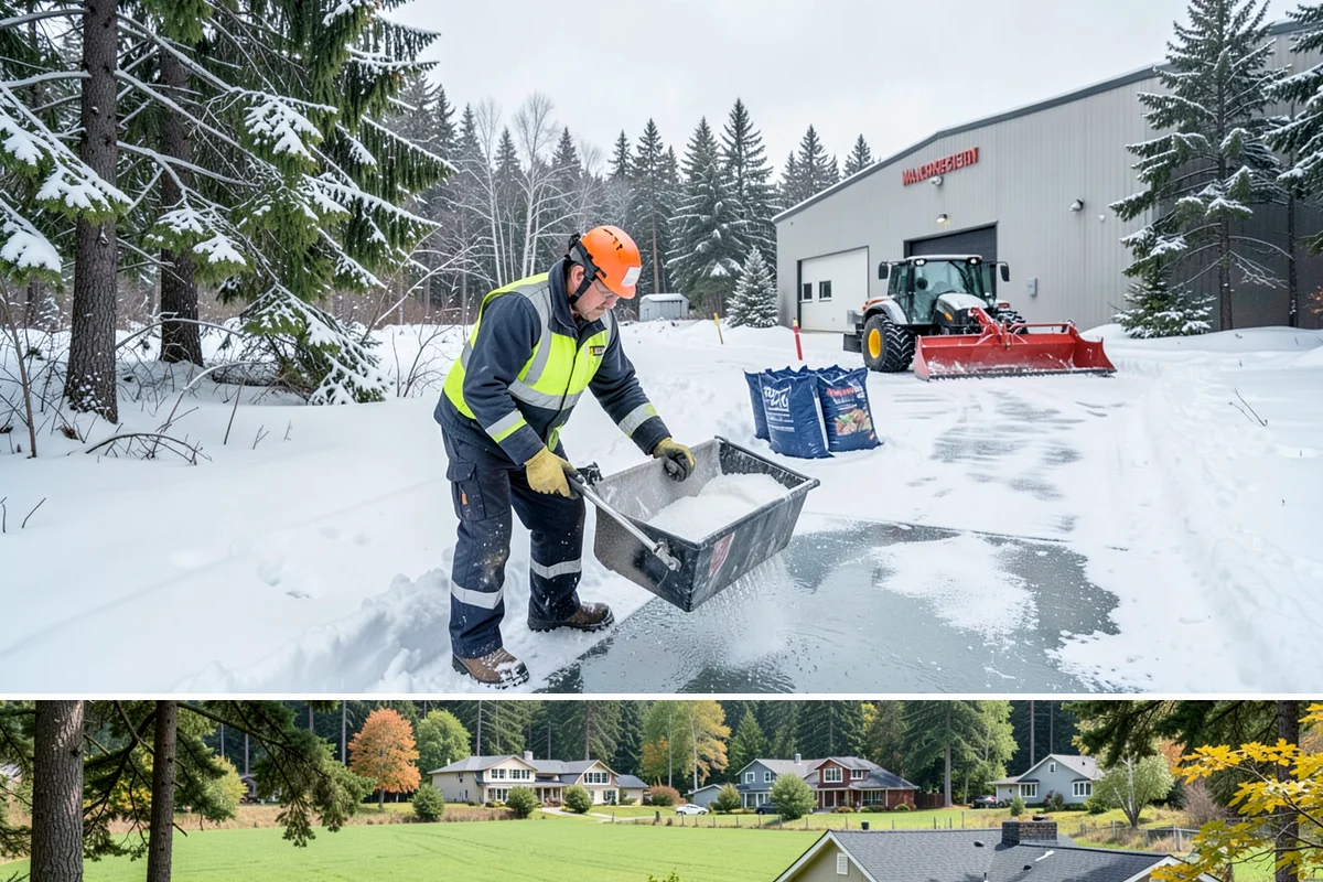 Overnight Snow Removal in Lyman, Skagit County, WA - Overnight service is in highest demand through the peak snow months of December, January, and February.