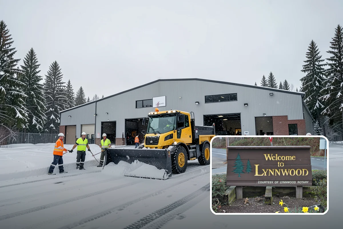 Overnight Snow Removal in Lynnwood, Snohomish County, WA - Property ready before the morning arrival