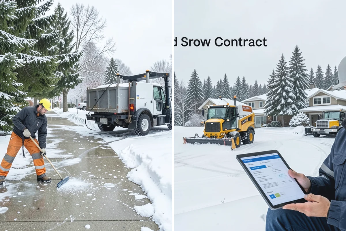 Overnight Snow Removal in Marysville, Snohomish County, WA - Confirm your morning open time and priority zones