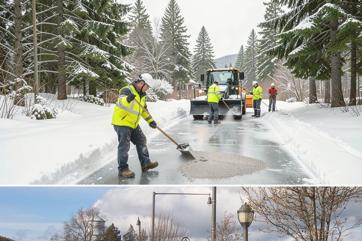 Overnight Snow Removal in Marysville, Snohomish County, WA - Overnight service is in highest demand through the peak snow months of December, January, and February.