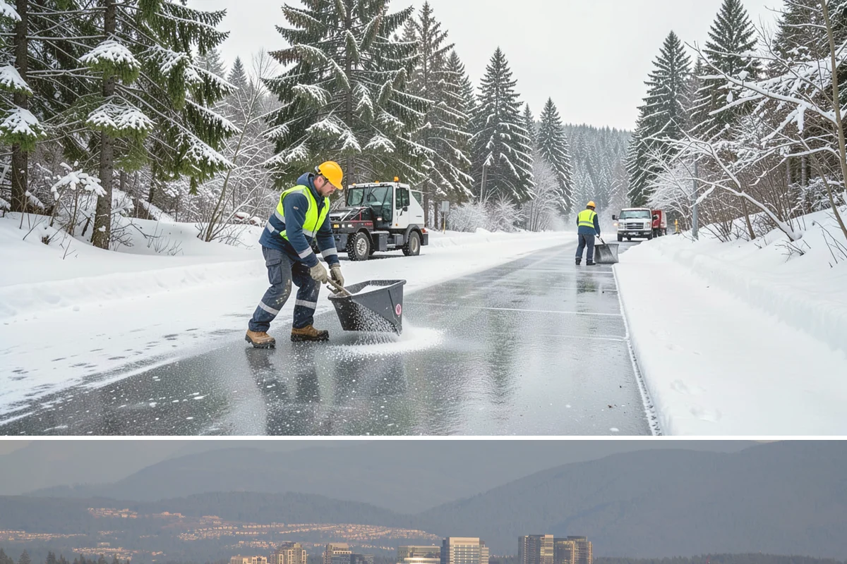 Overnight Snow Removal in Medina, King County, WA - Overnight service is in highest demand through the peak snow months of December, January, and February.