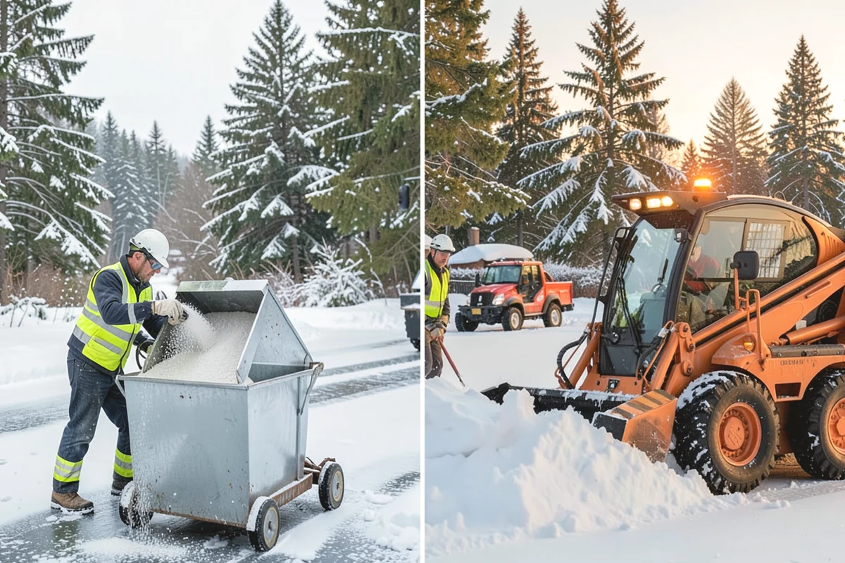 Overnight Snow Removal in Mercer Island, King County, WA - Confirm your morning open time and priority zones