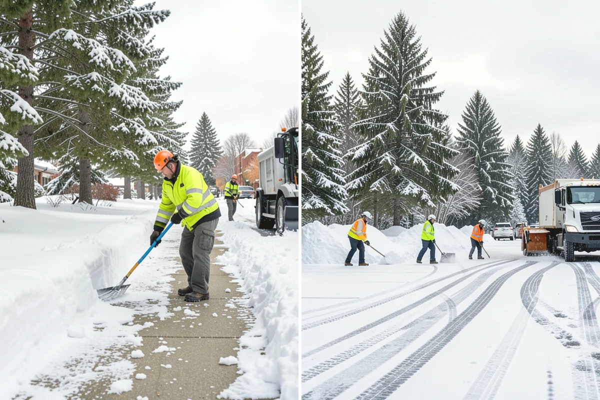 Overnight Snow Removal in Mill Creek, Snohomish County, WA - Confirm your morning open time and priority zones