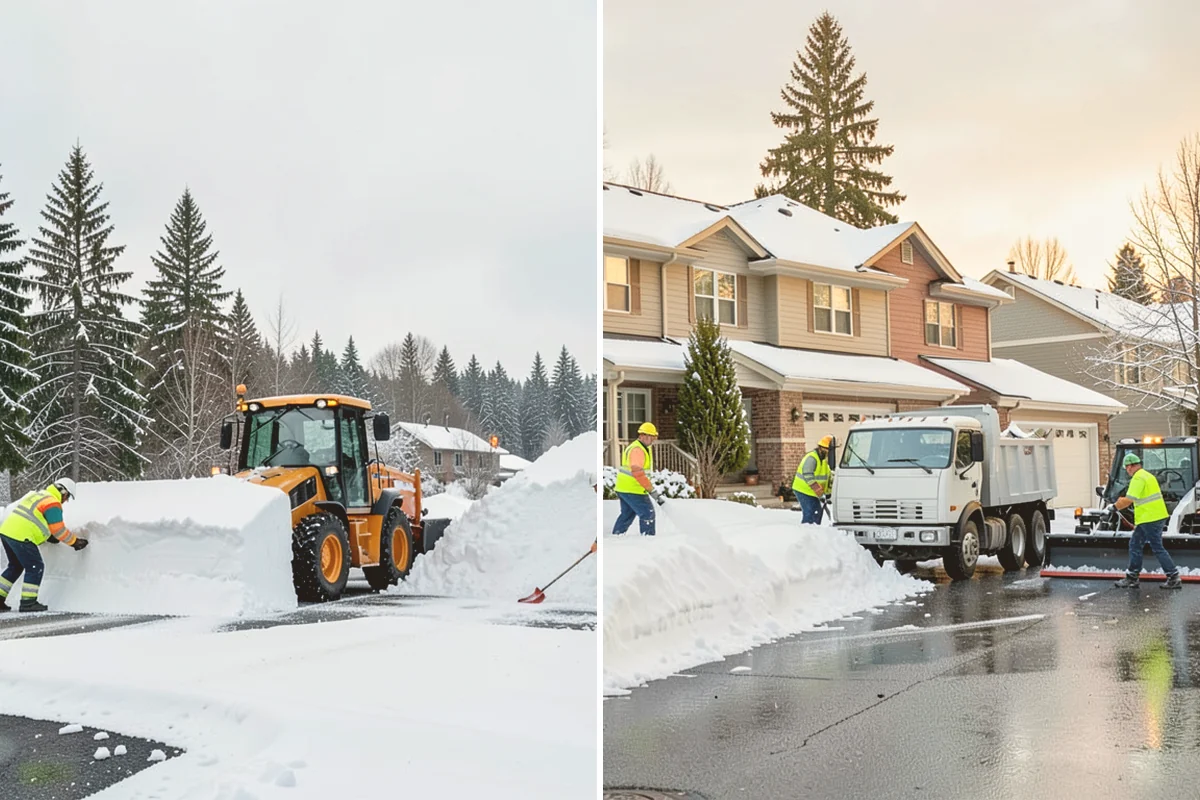 Overnight Snow Removal in Mount Vernon, Skagit County, WA - Confirm your morning open time and priority zones