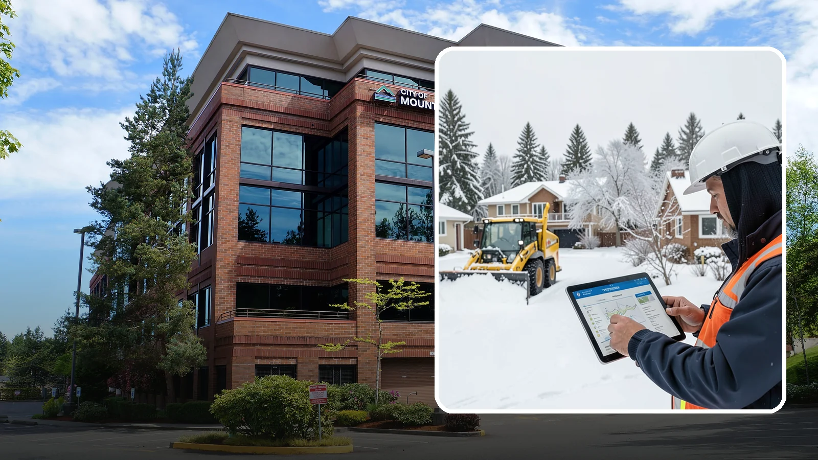 Overnight Snow Removal in Mountlake Terrace, Snohomish County, WA - We clear your property overnight so it is ready and safe before staff, tenants, or customers arrive in the morning.
